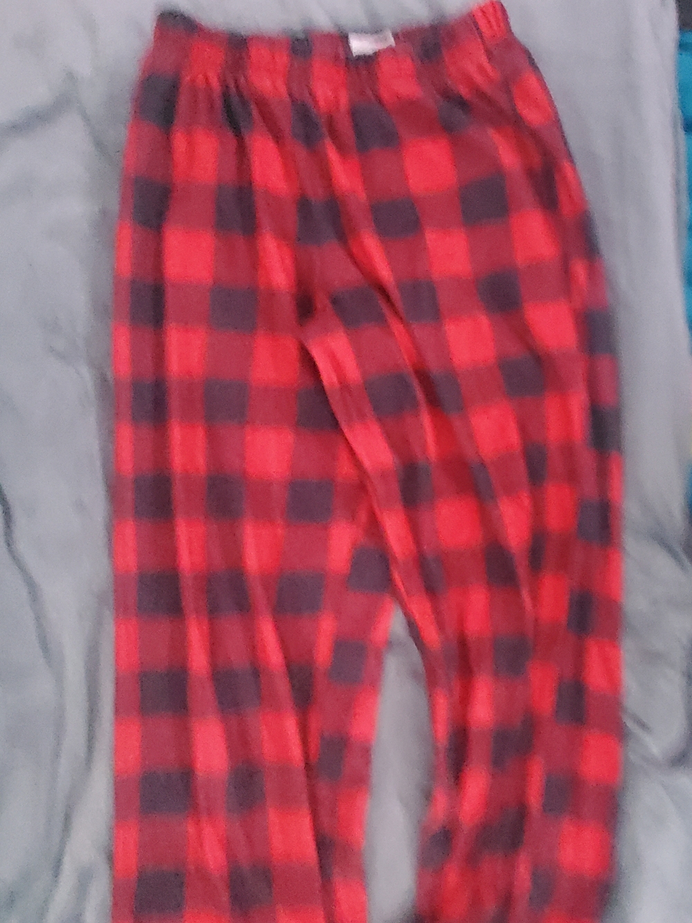 Kids Red and Black Buffalo Plaid Pajama Bottoms - Cozy Sleep Pants